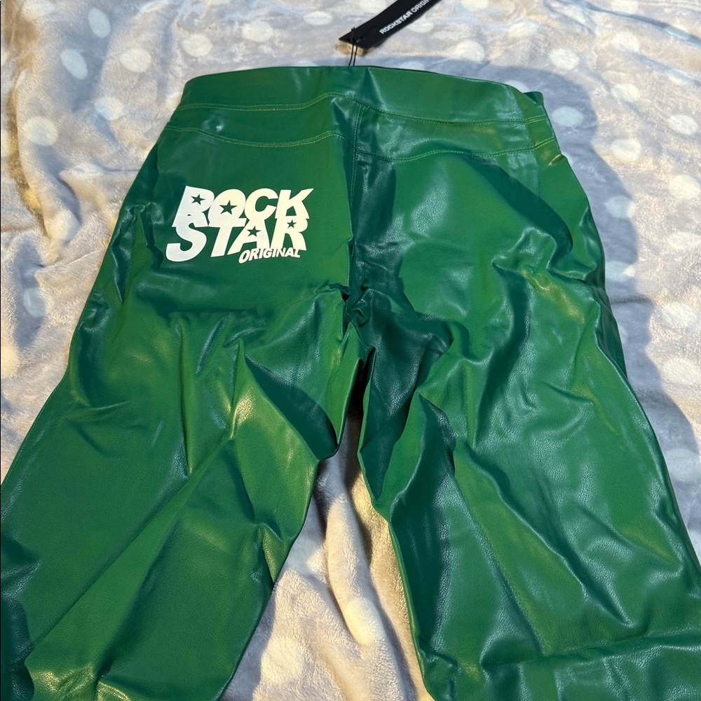 Kori Vibrant Green Skinny Pants - Picture 2 of 6
